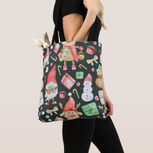 Tote Bag Toy Story Joyeux Motif de Noël moderne