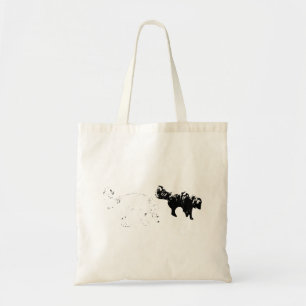 Tote Bag Trackers de sentiers, Duo Large