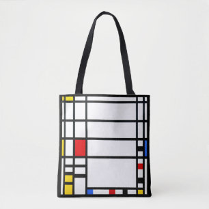 Tote Bag Trafalgar Carré - Piet Mondrian - Art moderne