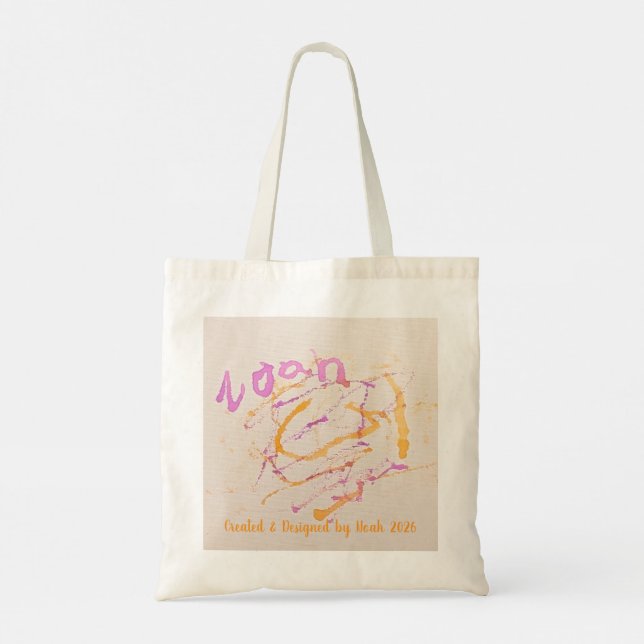 Tote Bag Tragetasche (Rückseite)