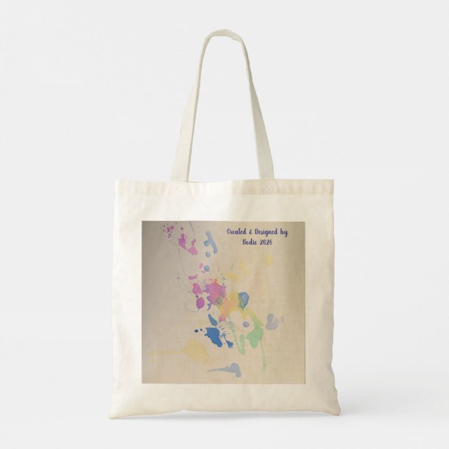 Tote Bag Tragetasche (Rückseite)
