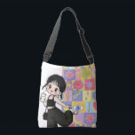 Tote bag tragetaschen mit langen trägern<br><div class="desc">Carry your essentials with style using this aesthetic crossbody tote bag featuring a colorful modern pattern and cute illustrated design. This bag combines functionality and fashion, making it perfect for everyday use. Made from durable and lightweight material, it offers enough space to carry your daily essentials such as your phone,...</div>