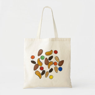Tote Bag Trail Mix Chocolat Nuts Camping Snack Food Fourre-