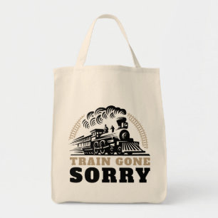 Tote Bag Train Gone