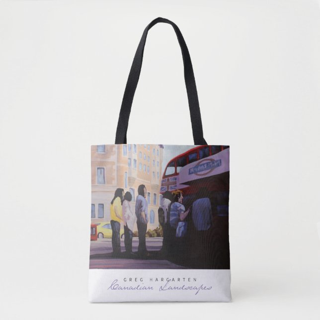 Tote Bag Traitements de l'autobus de Saskatoon (Devant)