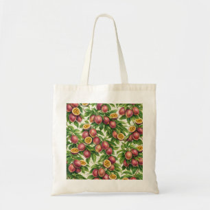 Tote Bag Tranches de fruits de la passion Tropicaux