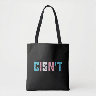 Tote Bag Transgenre Pride Cis pas LGBTQ Trans Flag drôle