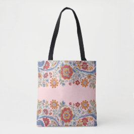 Tote Bag Transportez avec style rose