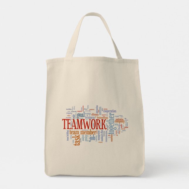 TOTE BAG TRAVAIL D'ÉQUIPE (Dos)