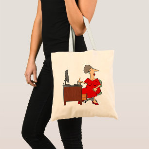 Tote Bag Travailleuse du bureau femme