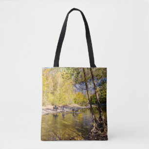 Tote Bag Traversée De La Rivière Buffalo