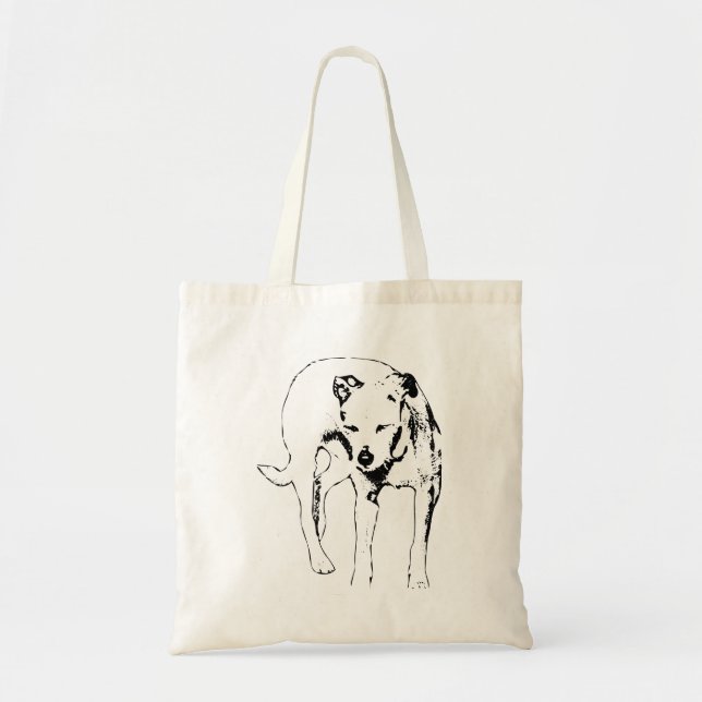 Tote Bag Traverser à travers la lumière (Devant)
