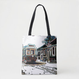 Tote Bag TRC Neon trcar à stn Medium Shoulder Fourre-tout