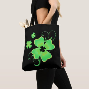 Tote Bag Trèfle assez irlandais de quatre feuilles