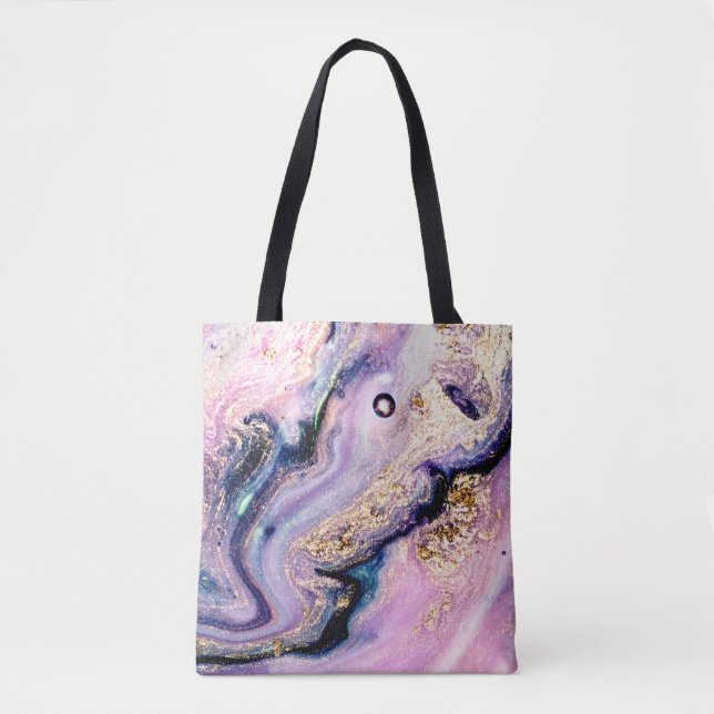 Tote Bag Très belle motif en marbre. wallpa d'art Abstrait (Devant)