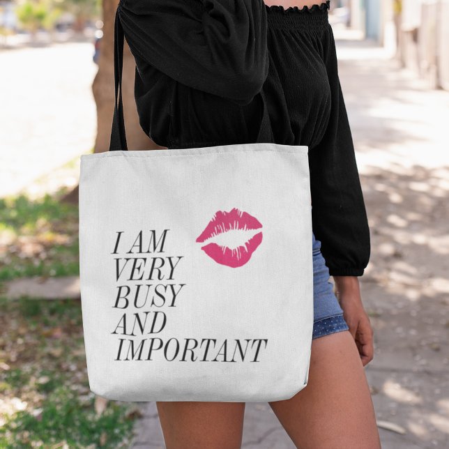 Tote Bag Très occupé et important (Créateur téléchargé)