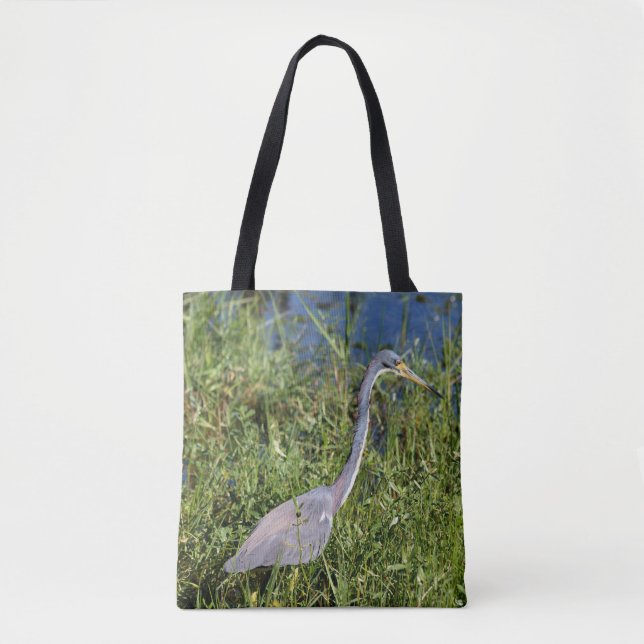 Tote Bag Tri-Colored Heron (Devant)