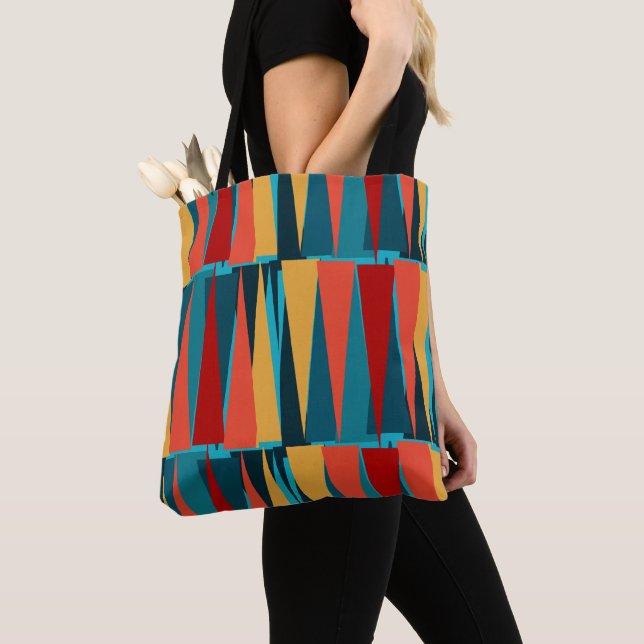 Tote Bag Triangles  (De près)