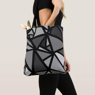 Tote Bag Triangles colorés motif 6