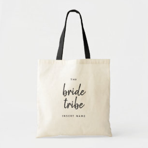 Tote Bag Tribu de mariées simple Calligraphie personnalisée