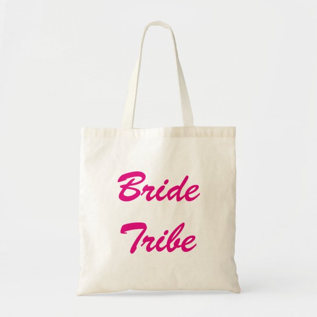 Tote Bag Tribu Fourre-tout de jeune mariée (Devant)
