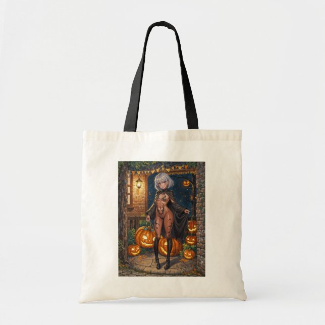Tote Bag Trick ou le traitement, Brave Halloween Costume Gi (Devant)