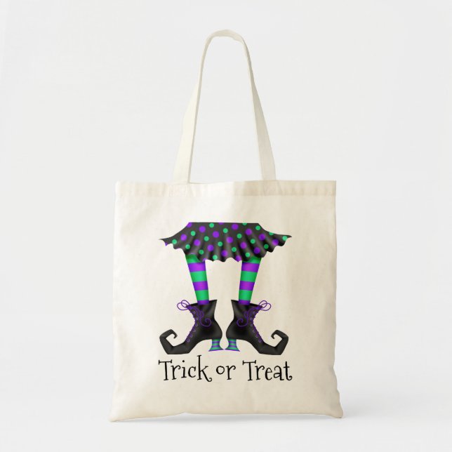 Tote Bag Trick ou traitement des jambes de sorcières (Devant)