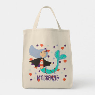 Tote Bag Trick ou traitement personnalisé Mermaid Vampire