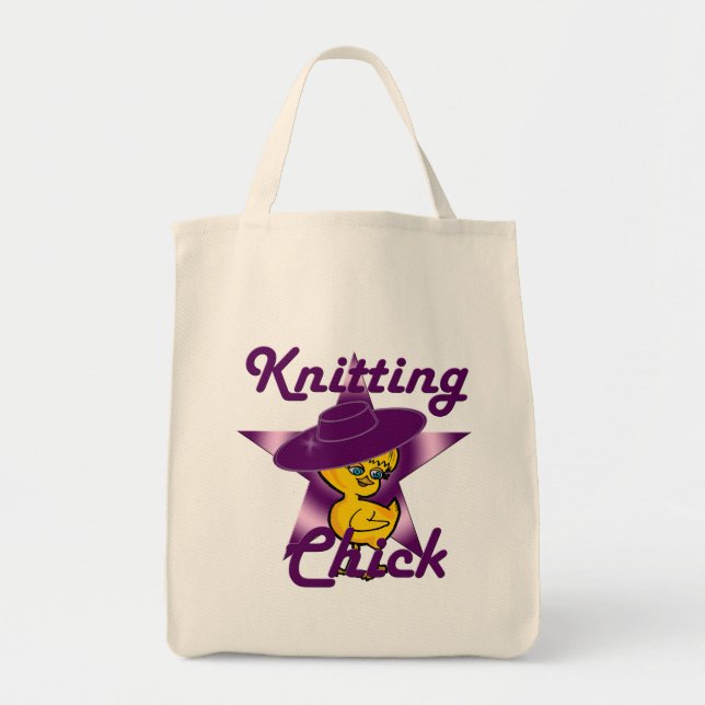 Tote Bag Tricot Chick #9 (Devant)