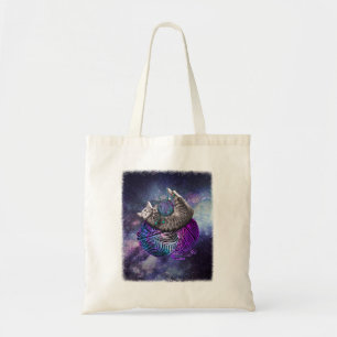 Tote Bag Tricot de chat