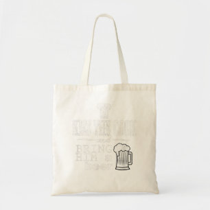 Tote Bag Tricot Parce Que Le Meurtre Est Mal