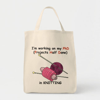 Tote Bag Tricot PhD