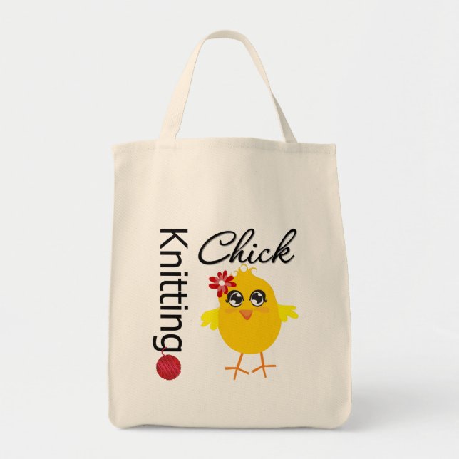 Tote Bag Tricot poussette 2 (Devant)