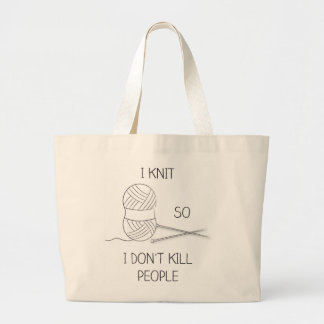 tote bag tricot XL Jumbo Stoffbeutel