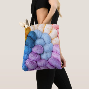 Tote Bag Tricot Yarn