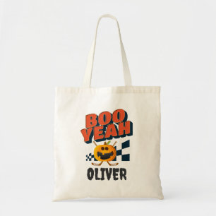 Tote Bag Tricoter ou traiter Hockey moderne Custom Hallowee
