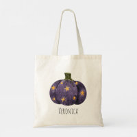 Tricoter ou traiter le Citrouille pourpre Hallowee