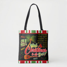 Tote Bag Trini Noël est de Best on BLACK