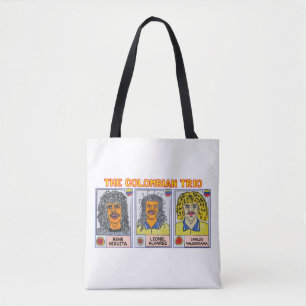Tote Bag Trio colombien Higuita, Valderrama, Alvarez