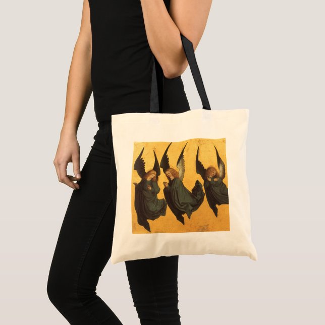 Tote Bag Trio des anges de la Renaissance par Maître du Hou (Devant (produit))
