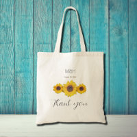 trio tournesol - Merci mariage