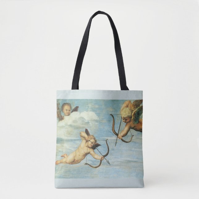 Tote Bag Triomphe de Galatea Angels détail par Raphael Sanz (Devant)