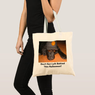 Tote Bag Triste Chien Laissé Derrière Cet Halloween