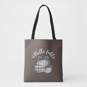 Tote Bag Trois Citrouille Hello Fall Baby Blanket