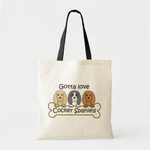 Tote Bag Trois cockers
