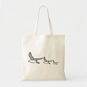 Tote Bag Trois oiseaux volent haut