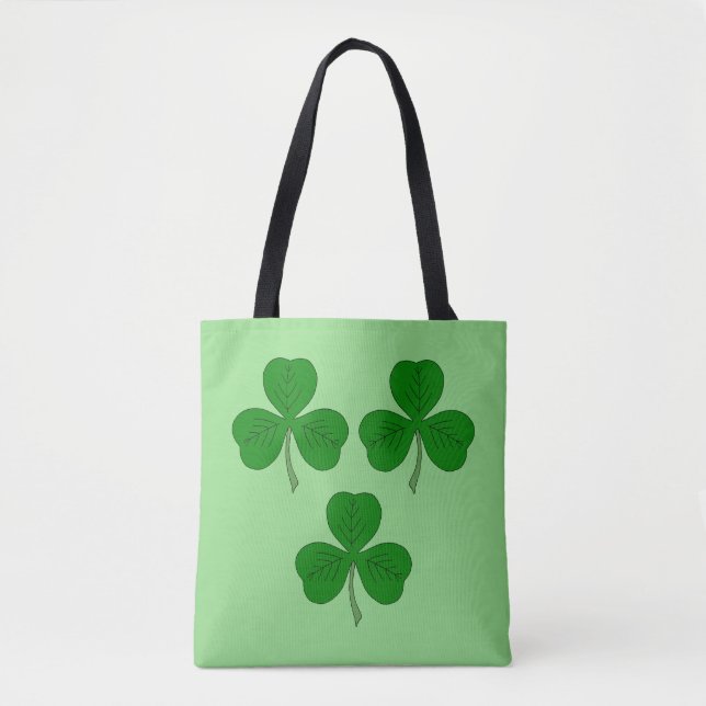 Tote Bag Trois Shamrocks (Devant)
