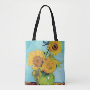 Tote Bag Trois Tournesols, Van Gogh