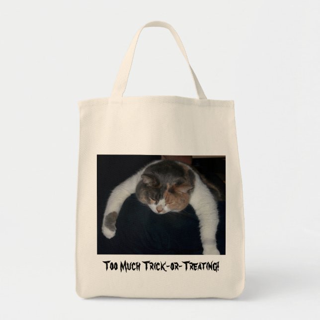 Tote Bag Trop de bêtises ou de traitements ! (Devant)