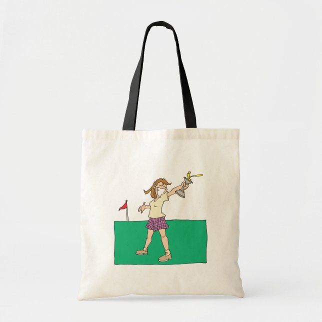 Tote Bag Trophée du golf des femmes (Devant)